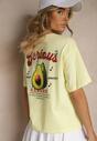 T-shirt Tilannia Galben