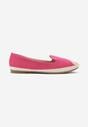 Fuksjowe Espadryle z Motywem Plecionki Ralomea