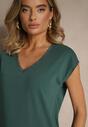 T-shirt Ralienne Verde închis
