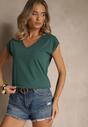 T-shirt Ralienne Verde închis