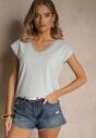 T-shirt Ralienne Albastru deschis