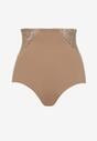 Ciemnobeżowe Majtki Modelujące High Waist Savirolle
