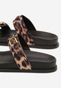 Papuci Imprimeu leopard