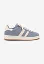 Niebieskie Sneakersy Ozdobione Paskami Dolirenna