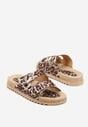 Papuci Imprimeu leopard