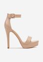 Pantofi stiletto Nilaurea Bej