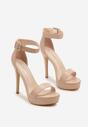 Pantofi stiletto Nilaurea Bej
