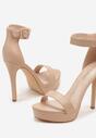 Pantofi stiletto Nilaurea Bej