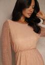 Rochie Melanissa Culoarea șampaniei