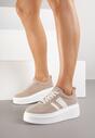 Sneakers Bej închis