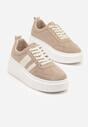 Sneakers Bej închis