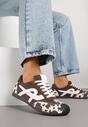 Wielokolorowe Sneakersy z Geometrycznym Wzorem Arnenta