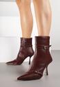 Botine Locune Bordo