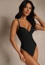 Czarne Body Modelujące Halatila
