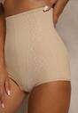 Beżowe Majtki Typu Modelujące Azanttia
