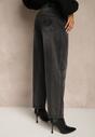 Szare Jeansy Mom Fit High Waist Ralima
