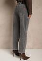 Szare Jeansy Mom Fit High Waist Ralineva