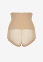 Beżowe Modelujące Majtki High Waist Liradeva