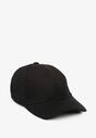 Czarna Casualowa Czapka z Daszkiem Tuslena