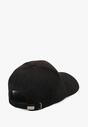 Czarna Casualowa Czapka z Daszkiem Tuslena