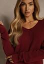 Pulover Bordo