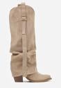 Cizme Bej închis