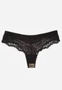 Panterkowe Majtki Stringi Ozdobione Koronką Phisoris