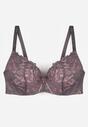 Sutien Aqiany Gri cu roz