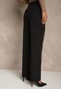 Czarne Spodnie Garniturowe VICES Straight Leg High Waist Ariesysh