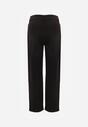 Czarne Jeansy Straight Leg High Waist z Bawełną i Dodatkiem Wiskozy Vilinoris