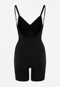 Czarna Bielizna modelująca Kombinezon z Odkrytymi Plecami Riselles