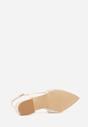 Beżowe Sandały z Plecioną Cholewką Triscan