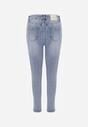 Niebieskie Jeansy Typu Skinny z Bawełny Nevitaes