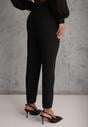 Czarne Klasyczne Spodnie VICES Garniturowe High Waist Dimaia