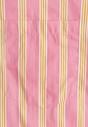 Różowa Koszula z Bawełny Oversize w Pionowe Paski Telaria