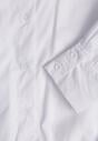 Biała Koszula z Bawełny w Stylu Balloon Oversize Arlelia