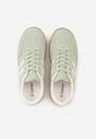 Zielone Sneakersy Typu Klasyczne Tenisówki Kilice