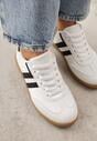 Białe Sneakersy Typu Klasyczne Tenisówki Kilice