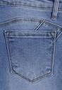 Niebieskie Jeansy Skinny z Bawełną Push-Up Erilessa