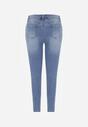 Niebieskie Jeansy Skinny z Bawełną Push-Up Erilessa