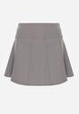 Ciemnoszare Tenisowe Spódnico-Spodenki z Elastycznego Materiału Natennia