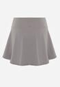 Ciemnoszare Tenisowe Spódnico-Spodenki z Elastycznego Materiału Natennia
