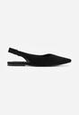 Czarne Balerinki Typu Slingback Diarin