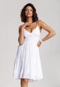 Biała Sukienka Themikaia