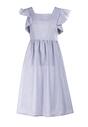 Niebiesko-Biała Sukienka Calomia