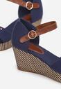 Niebieskie Sandały Amiphissis