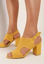 Żółte Sandały Selalise
