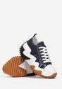 Granatowe Trampki Euphale