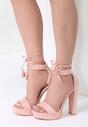 Różowe Sandały Belong To Catwalk