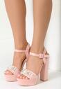 Różowe Sandały Perfect Design